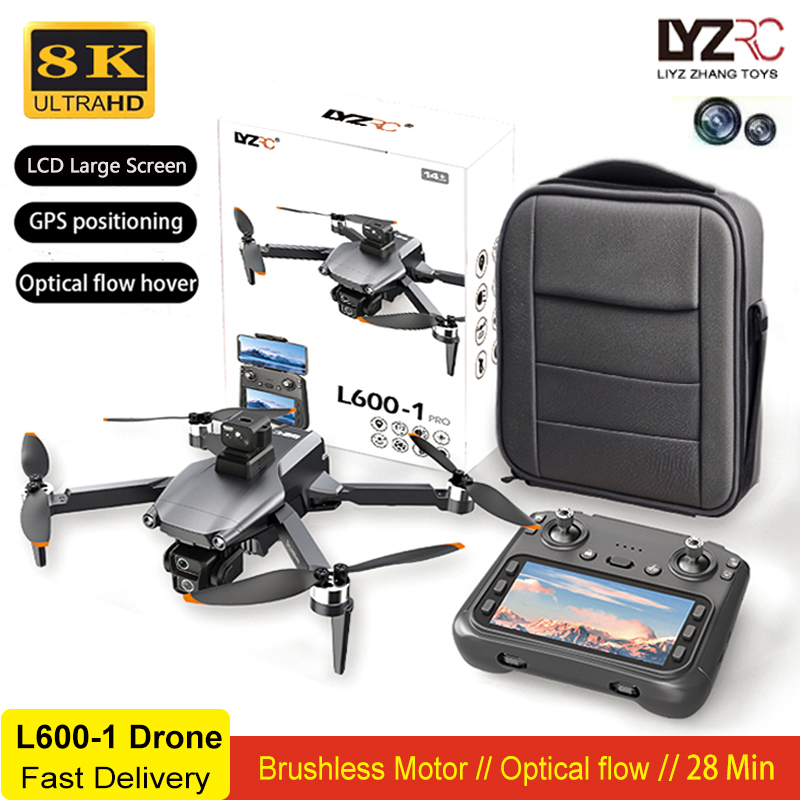 Rc Helicopter Electric - L600-1 Pro MAX GPS Drone 8K