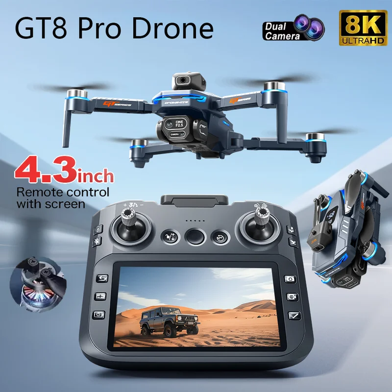 Rc Helicopter Electric - 2026 New GT8 Drone GPS 8K
