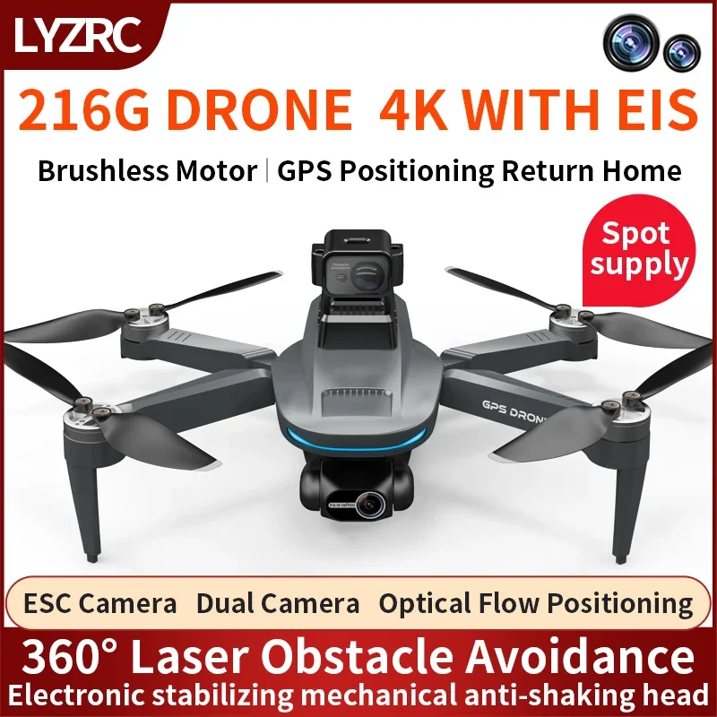 L200 PRO MAX Drone 4K 2-Axis P - مراجعة Rc Helicopter Electric وسعره