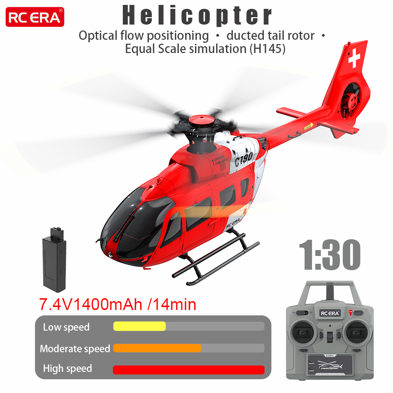RC ERA Helicopter C190 1:30 H1 - مراجعة Rc Helicopter Gyro وسعره