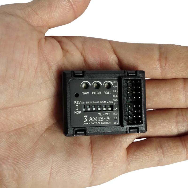 3 Axis Gyro Flight Controller  - مراجعة Rc Helicopter Gyro وسعره