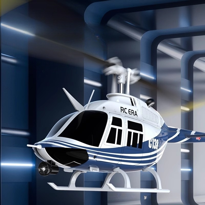 Rc  Era New Bell Two Hundred A - مراجعة Rc Helicopter Single Rotor وسعره