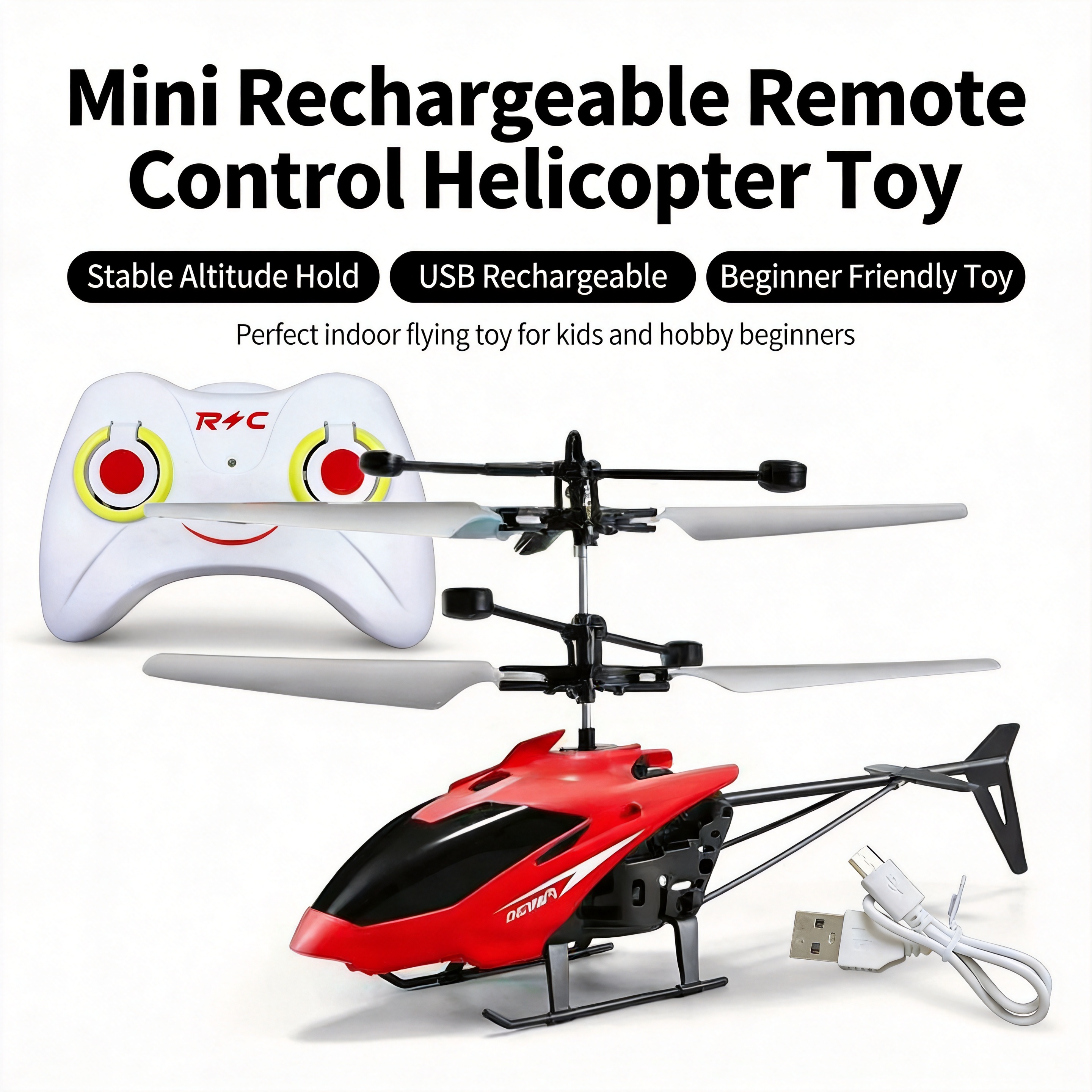 Rechargeable Mini Remote Contr - مراجعة Rc Helicopter Gas وسعره