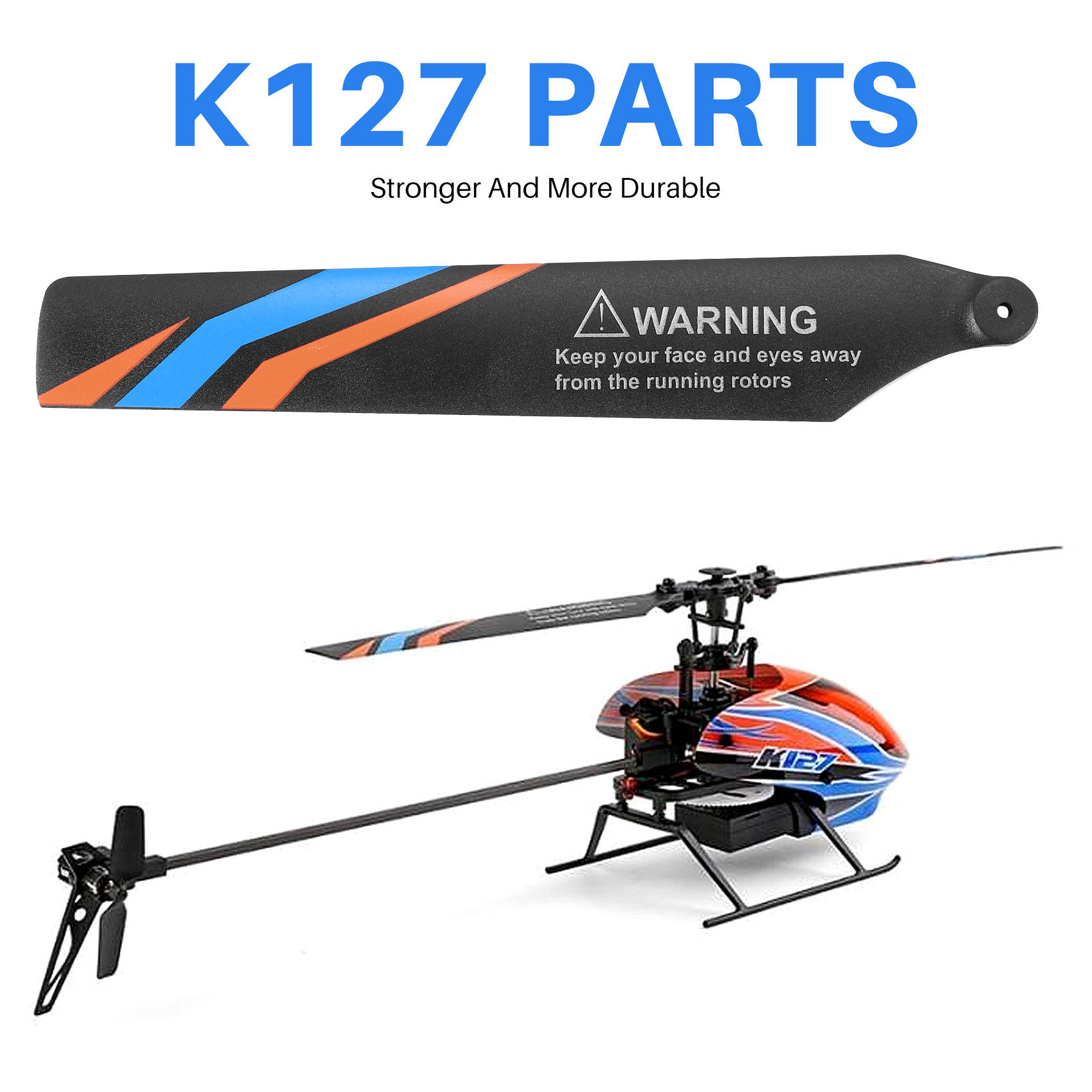 4Pcs Main Blade Propellers for - مراجعة Rc Helicopter Coaxial وسعره