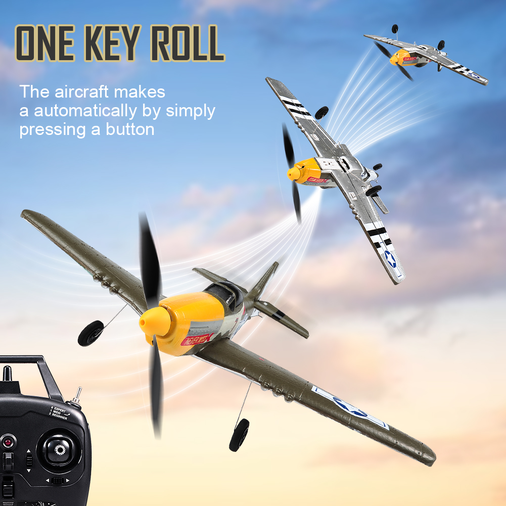 RC Plane P51 Mustang 2.4G Radi - مراجعة Rc Helicopter Large وسعره