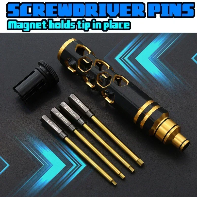 4 In 1 Hexagon Head Screw Driv - مراجعة Rc Helicopter Tool Kit وسعره