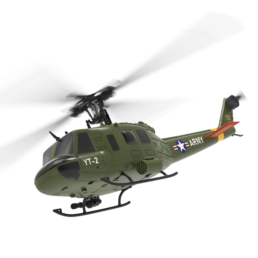 YUXIANG F07 UH-1 Aileronless H - مراجعة Rc Helicopter Gyro وسعره