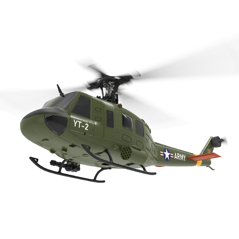 YUXIANG F07 UH-1 Aileronless H - مراجعة Rc Helicopter Gyro وسعره