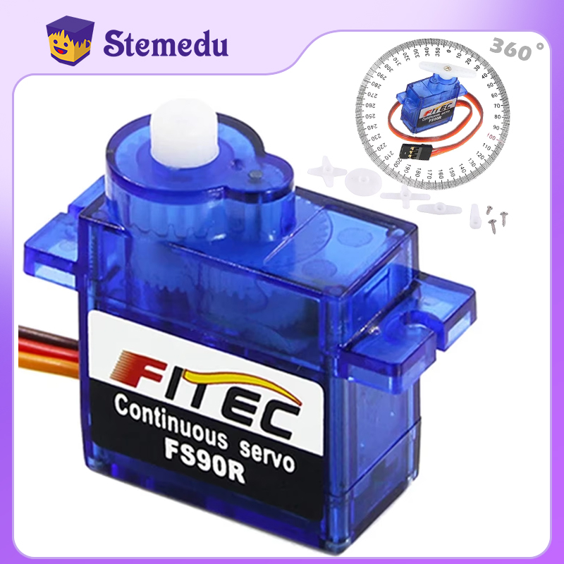 Feetech Mini FS90R Micro Servo - مراجعة Rc Helicopter Parts وسعره