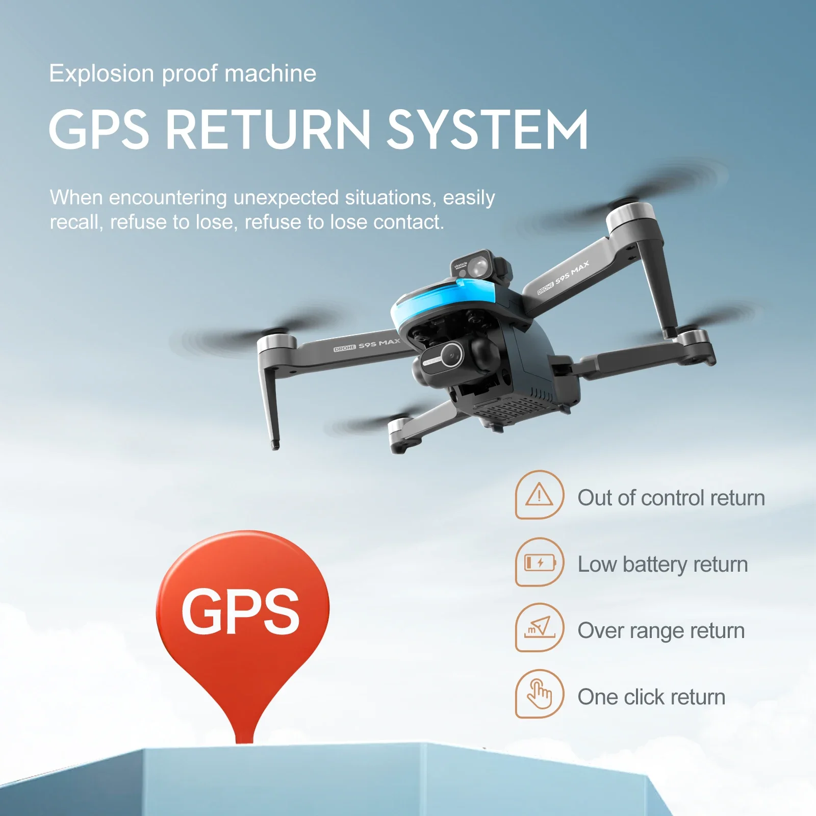 NEW S9S MAX MINI Drone 4K 2-Ax - مراجعة Rc Helicopter Case وسعره