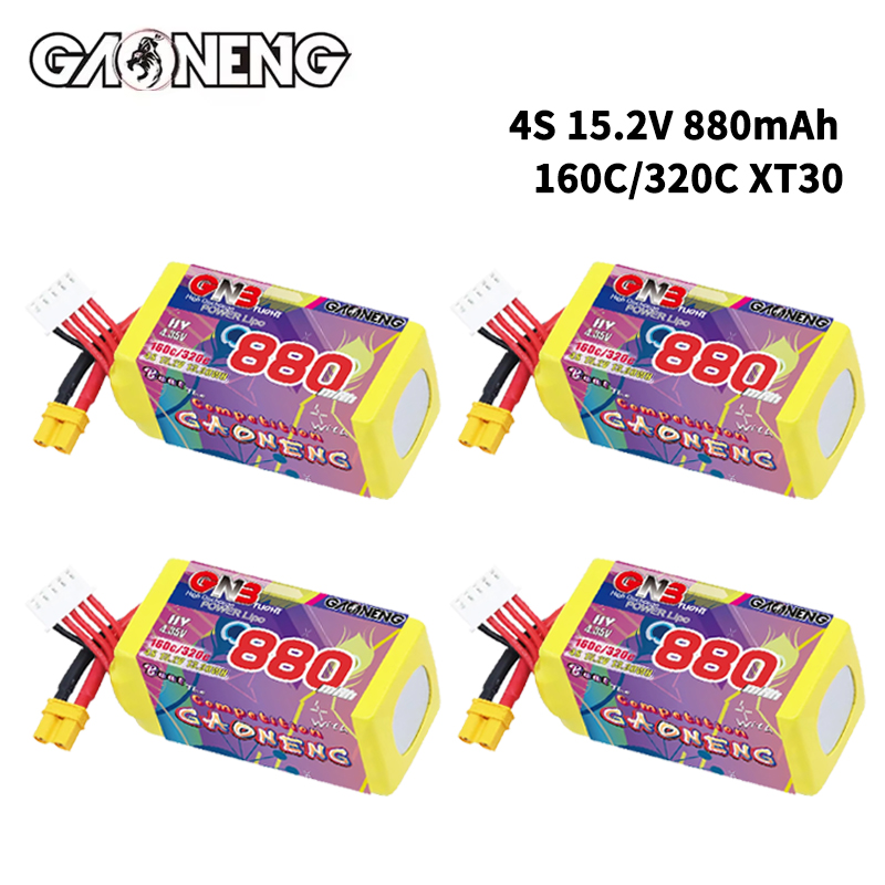 GNB 4S 880mAh 15.2V 160C/320C  - مراجعة Rc Helicopter Parts وسعره