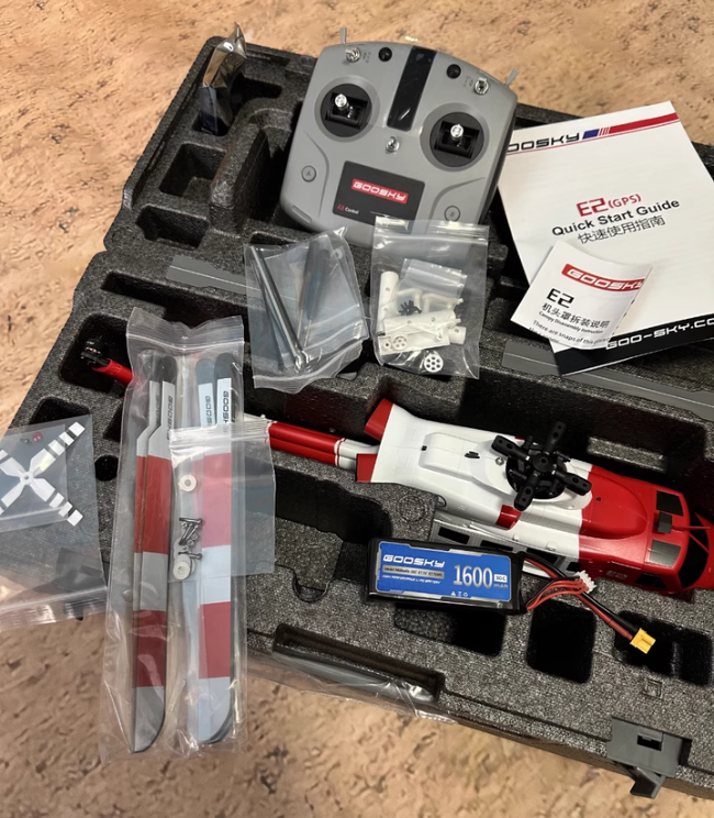 Goosky E2 GPS Version RC Helic - مراجعة Rc Helicopter Coaxial وسعره