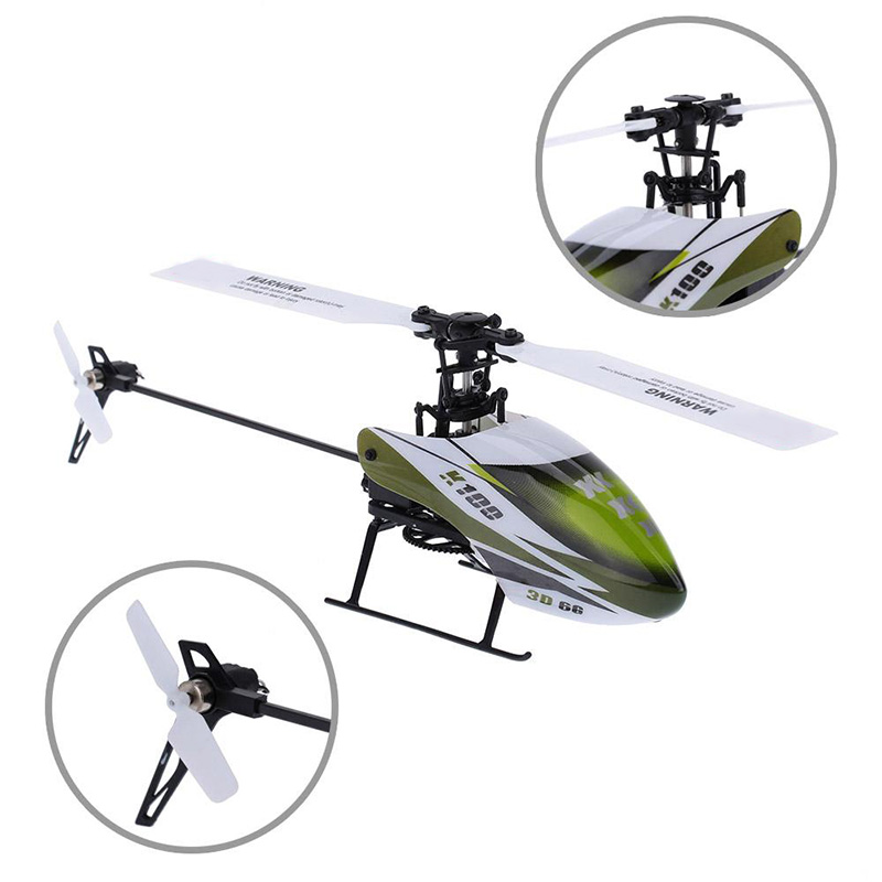 Wltoys XK K100 RC Helicopter 6 - مراجعة Rc Helicopter Single Rotor وسعره