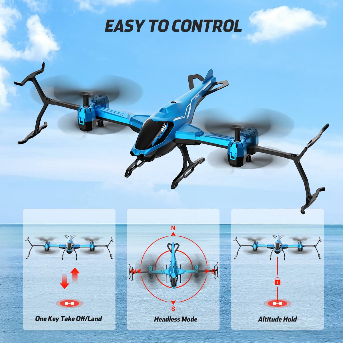 VATOS Super All in 1 Remote Co - مراجعة Rc Helicopter Case وسعره