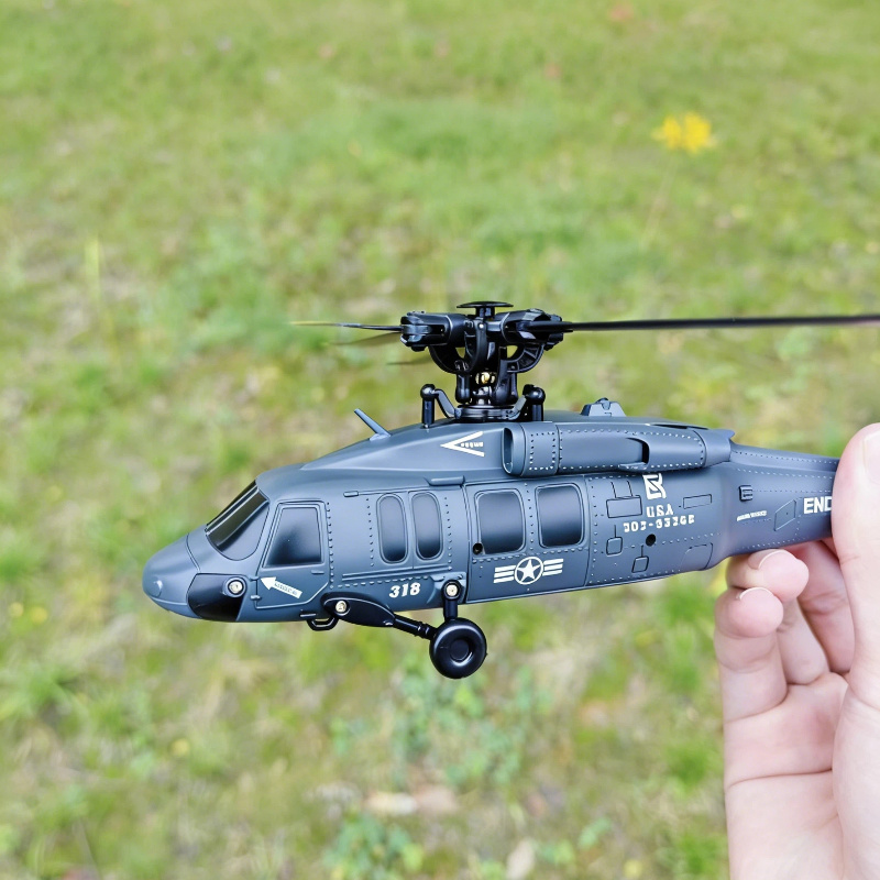JJRC Black Hawk RC Helicopter  - مراجعة Rc Helicopter Large وسعره