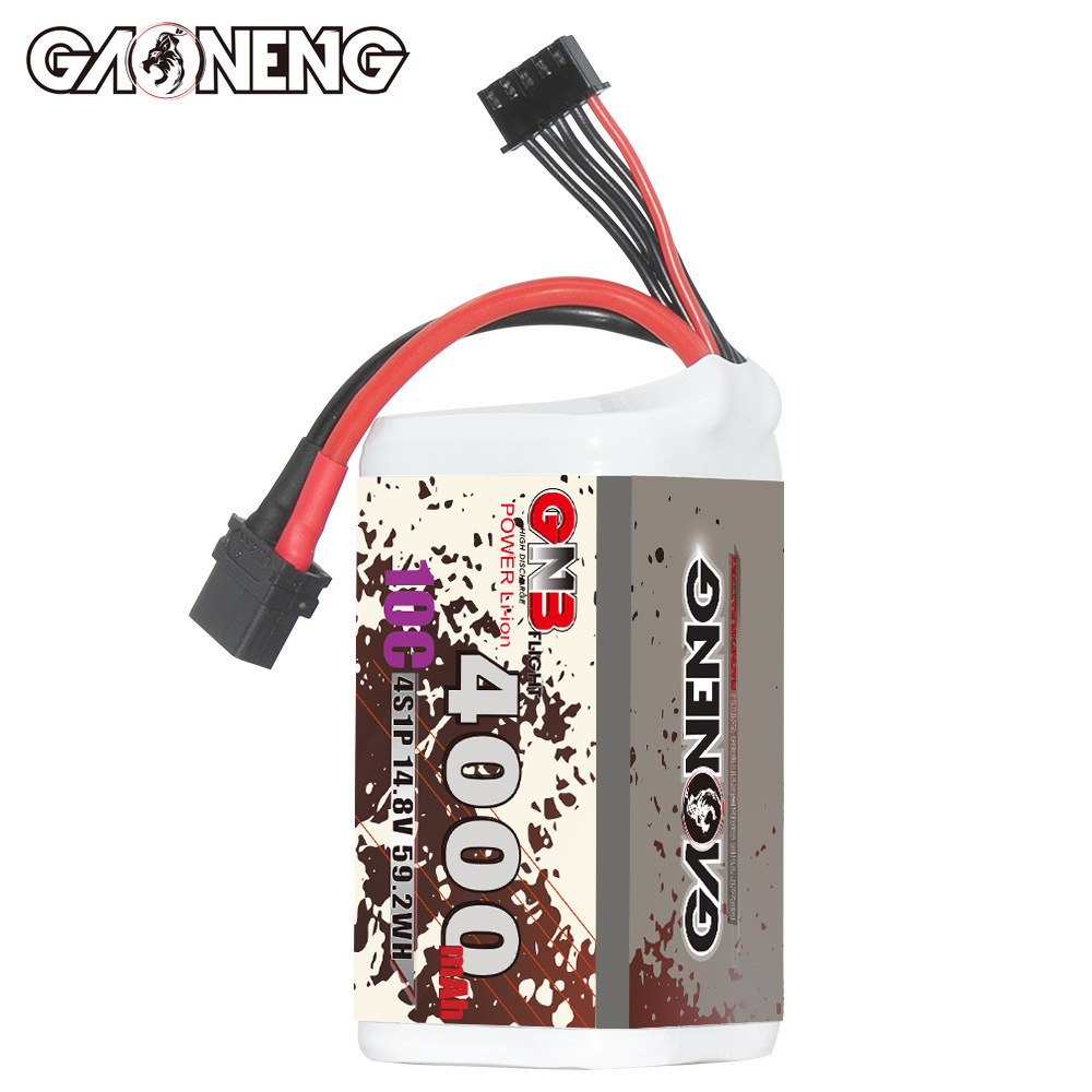 GNB 4000mAh 4S 14.8V 10C 20C W - مراجعة Rc Helicopter Parts وسعره