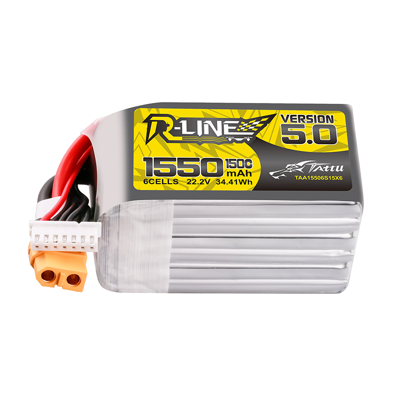 TATTU-R-LINE 5.0 22.2V 1550mAh - مراجعة Rc Helicopter Parts وسعره