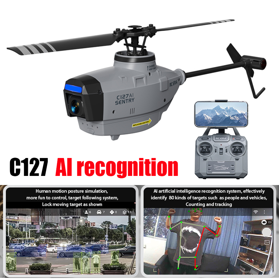 RC ERA C127 AI Sentry Mini Bru - مراجعة Rc Helicopter Single Rotor وسعره