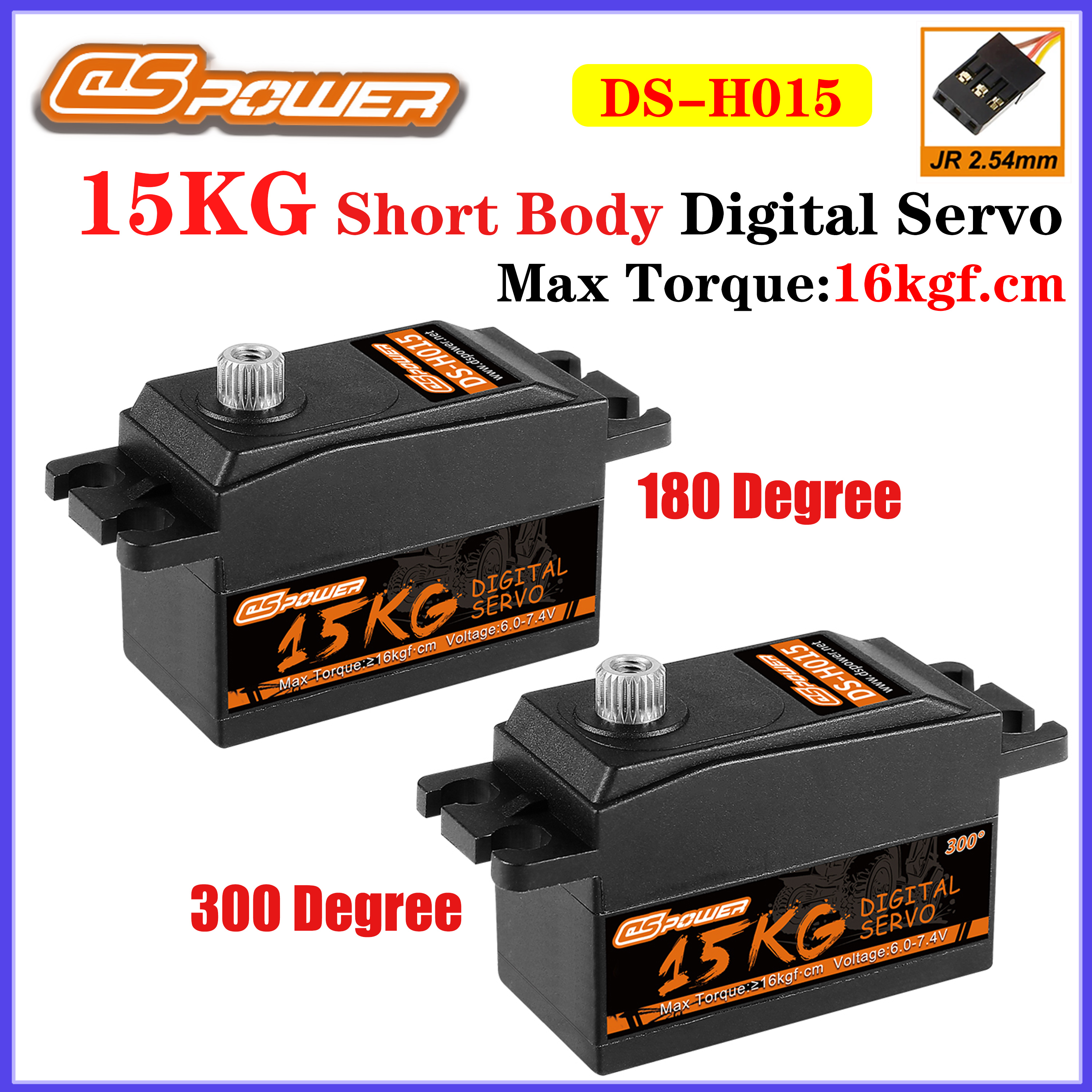 DSpower 15KG High Troque Metal - مراجعة Rc Helicopter Servo وسعره