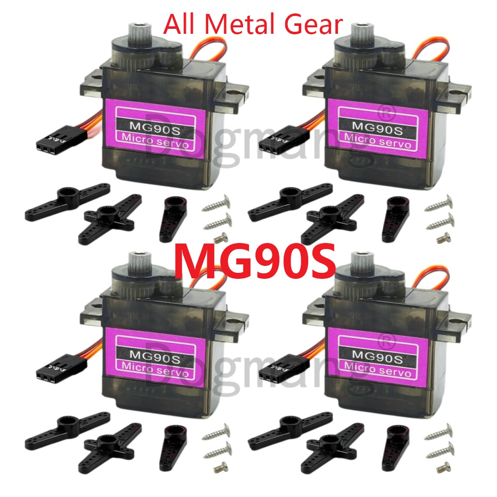 MG90S Servo 1/2/4/10/20/50 Pcs - مراجعة Rc Helicopter Servo وسعره
