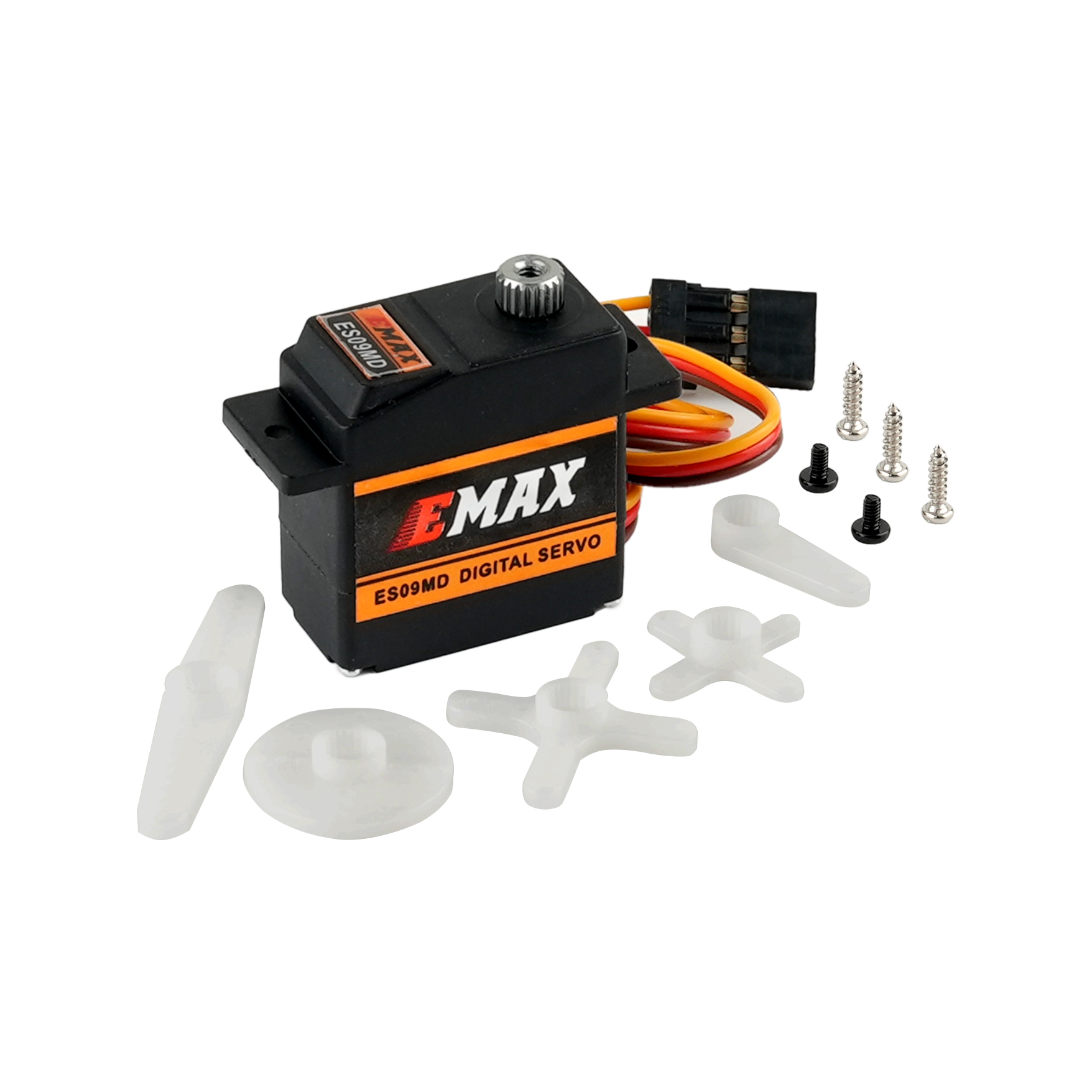 1/2/4pcs EMAX ES09MD Micro Dua - مراجعة Rc Helicopter Servo وسعره