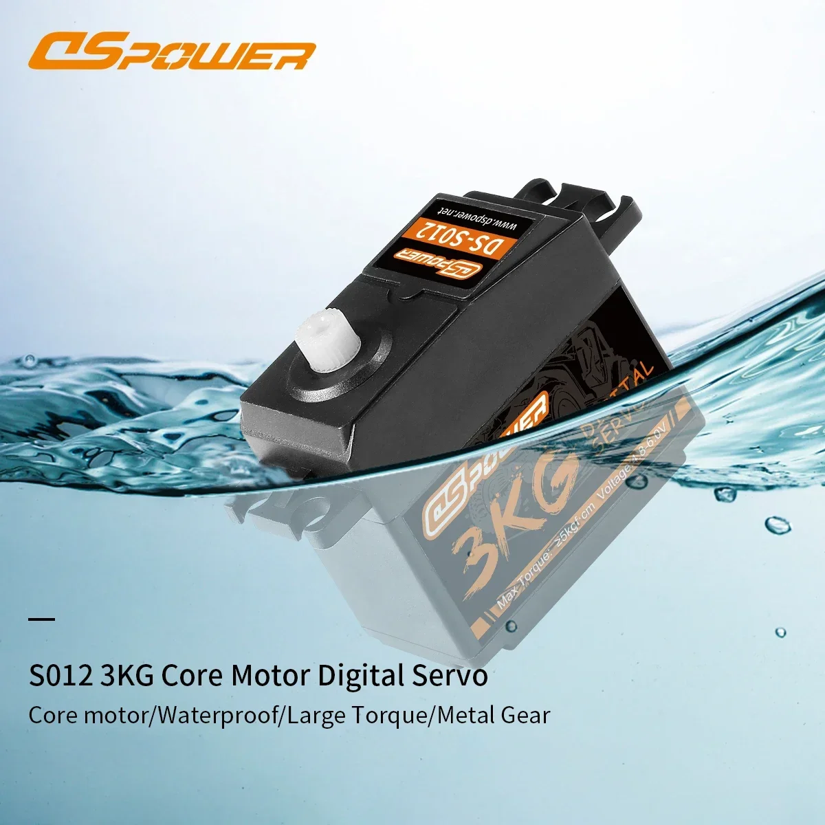 DSpower 3KG Plastic Gear Water - مراجعة Rc Helicopter Servo وسعره