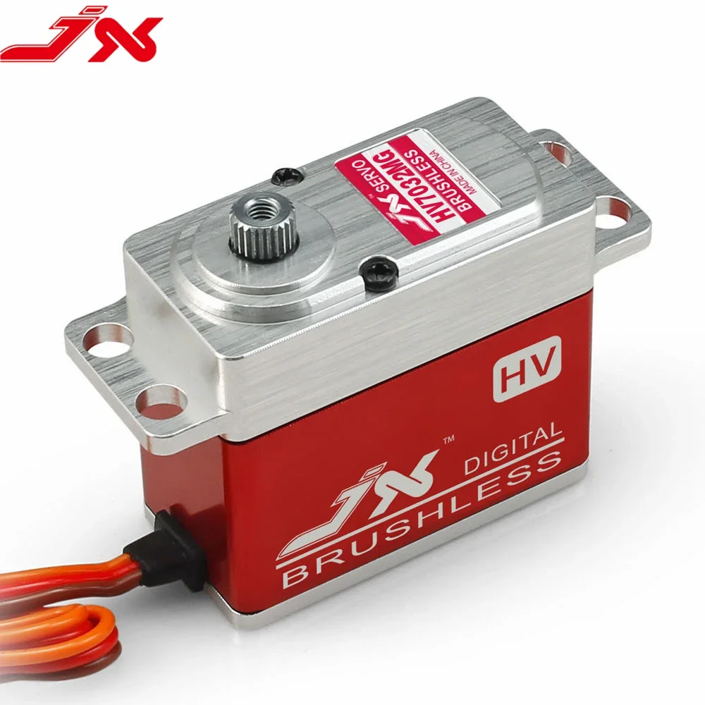 JX Servo BLS-HV7032MG 32KG.cm@ - مراجعة Rc Helicopter Servo وسعره