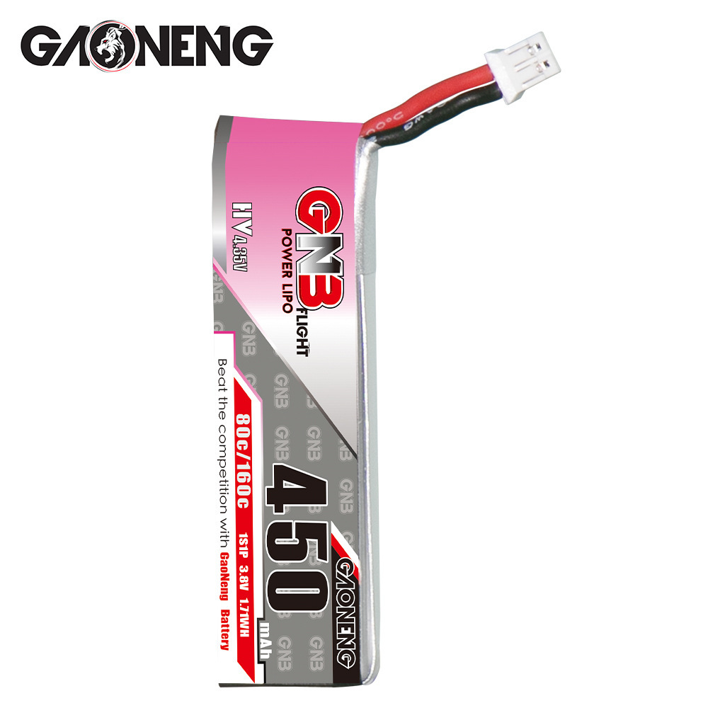 GNB HV 1S 3.8V 450mAh 80C/160C - مراجعة Rc Helicopter Parts وسعره