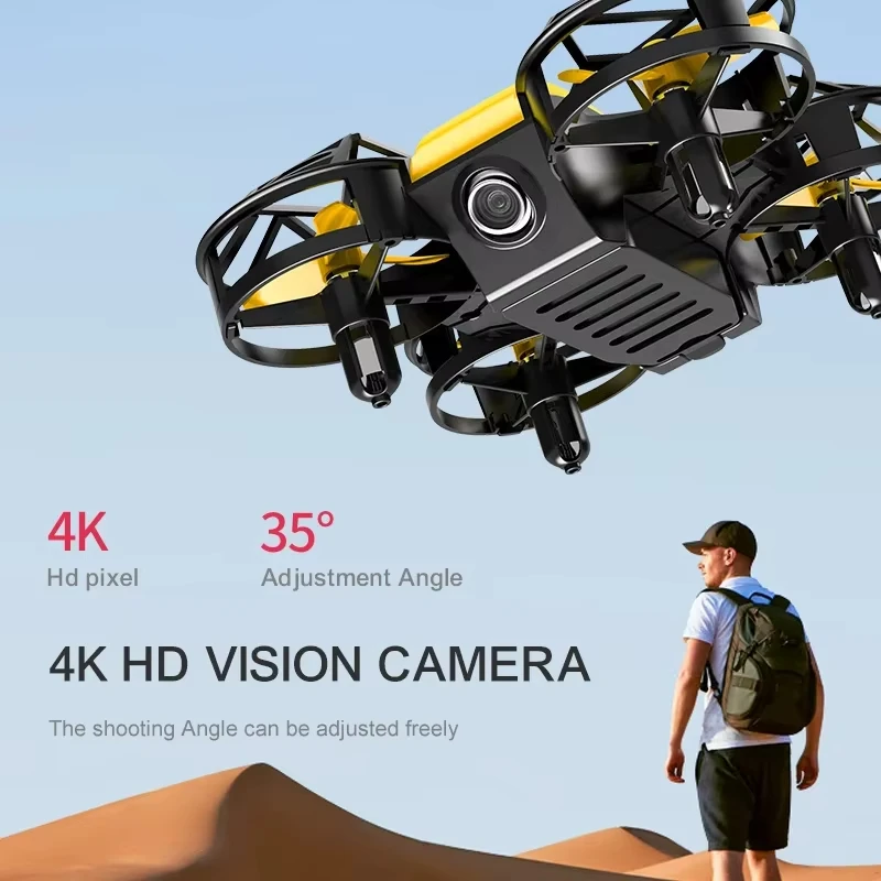 D12 Mini Drone 4k Profession H - مراجعة Rc Helicopter Case وسعره