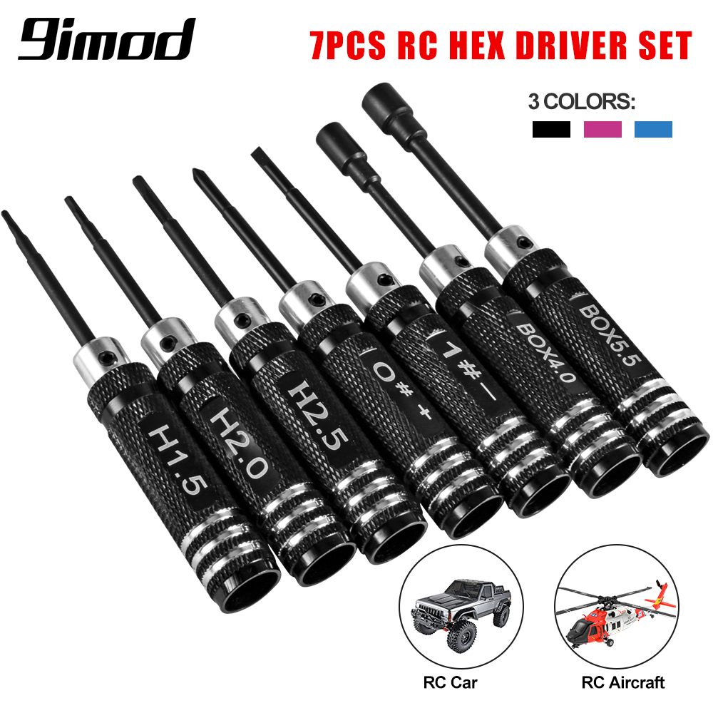 9IMOD RC Hex Driver Set Metal  - مراجعة Rc Helicopter Tool Kit وسعره