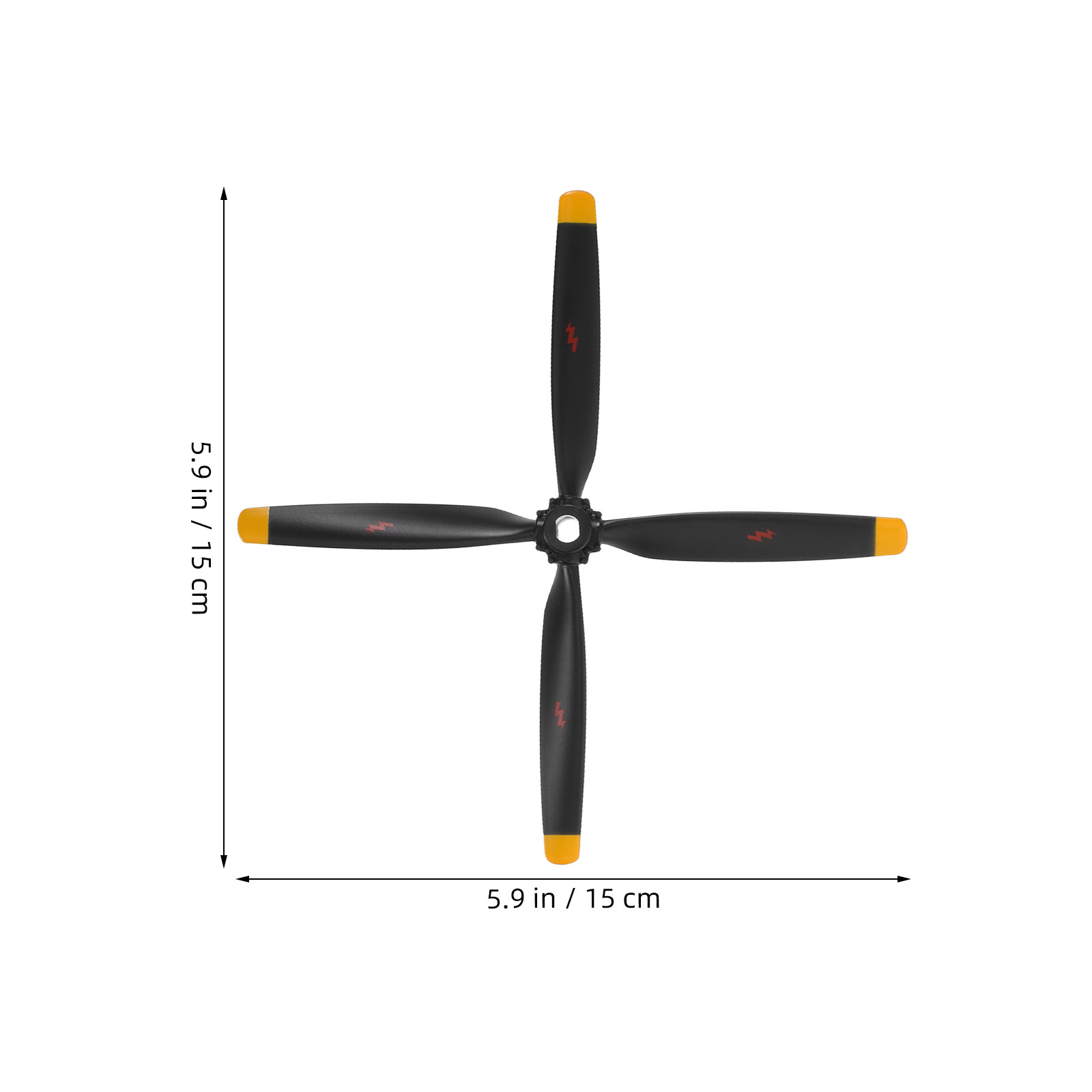 2Pcs 4-Blade Rc Aircraft Prope - مراجعة Rc Helicopter Blade وسعره