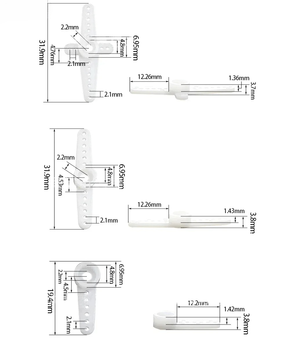 4PCS 9g SG92R Micro Servo Plas - مراجعة Rc Helicopter Servo وسعره