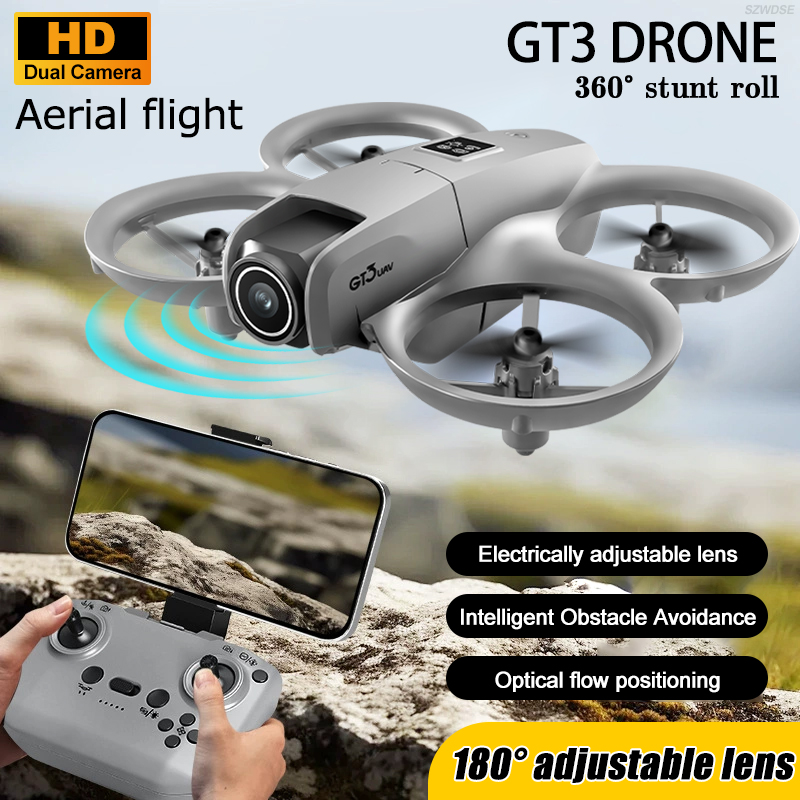New GT3 Mini RC Drone 8K 5G Ae - مراجعة Rc Helicopter Electric وسعره