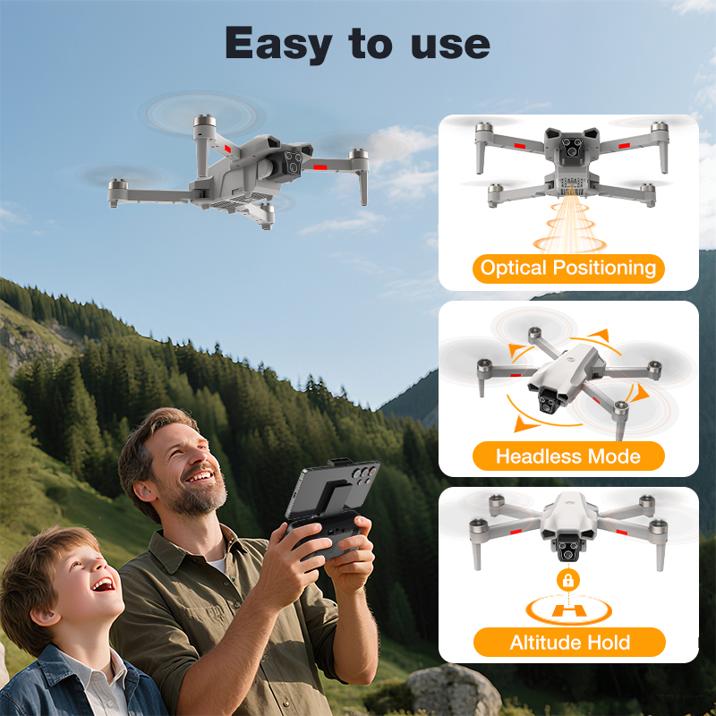 2026 Hot L017 Pro Drone Brushl - مراجعة Rc Helicopter Electric وسعره