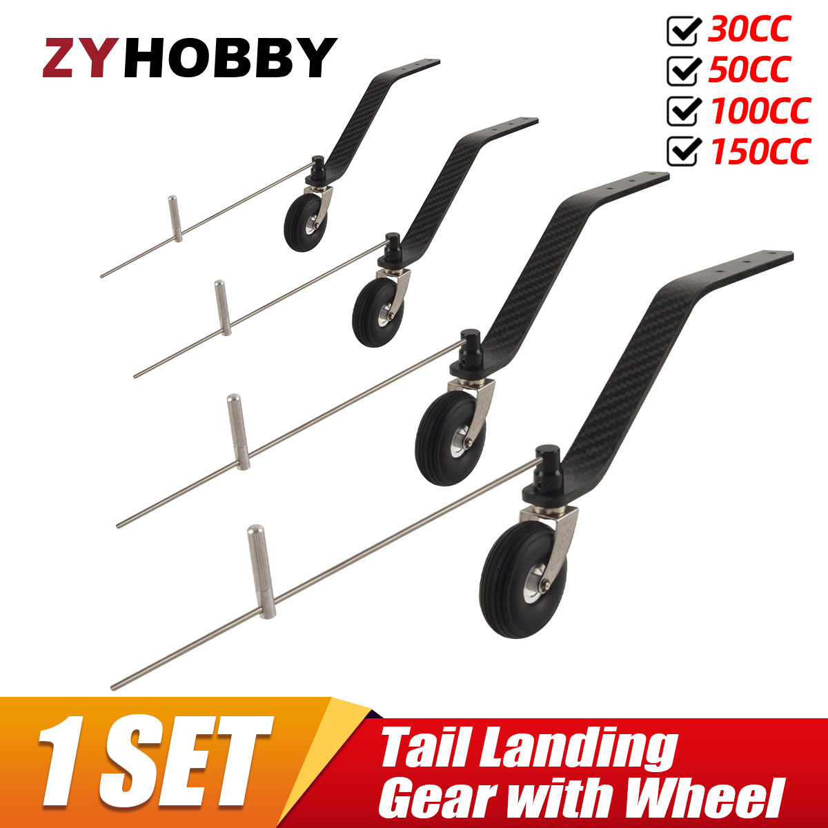 Tail Landing Gear with Wheel 3 - مراجعة Rc Helicopter Bag وسعره