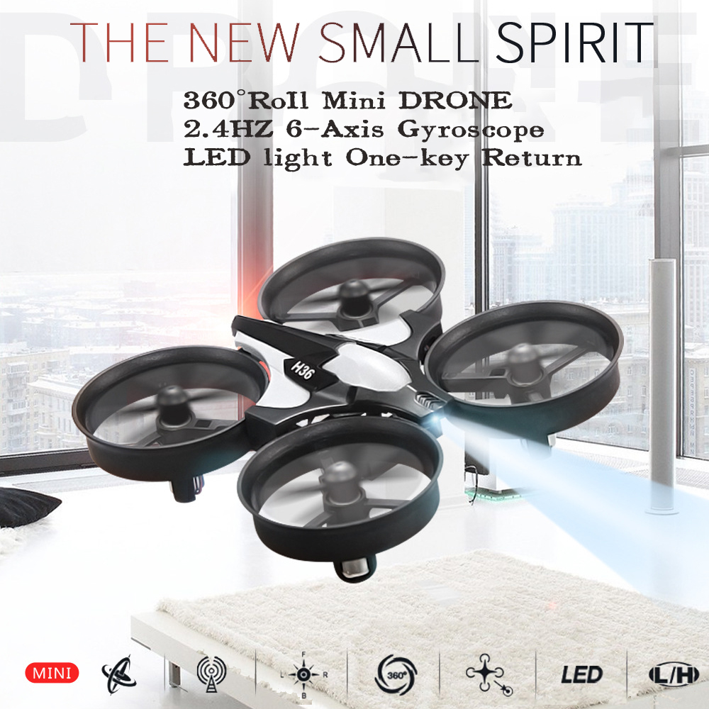 jjrc H36 Mini Drone 3D Flip He - مراجعة Rc Helicopter Case وسعره