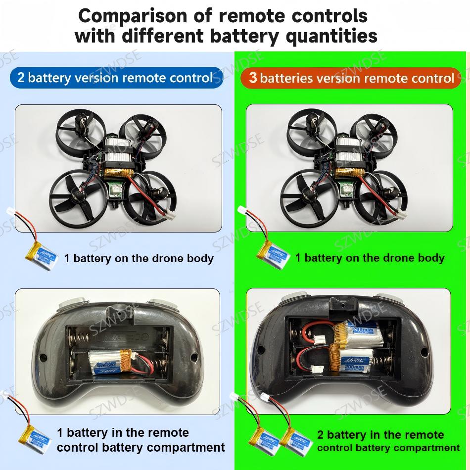 jjrc H36 Mini Drone 3D Flip He - مراجعة Rc Helicopter Case وسعره
