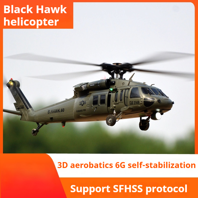 Yuxiang F09v Black Hawk Uh60 S - مراجعة Rc Helicopter Large وسعره