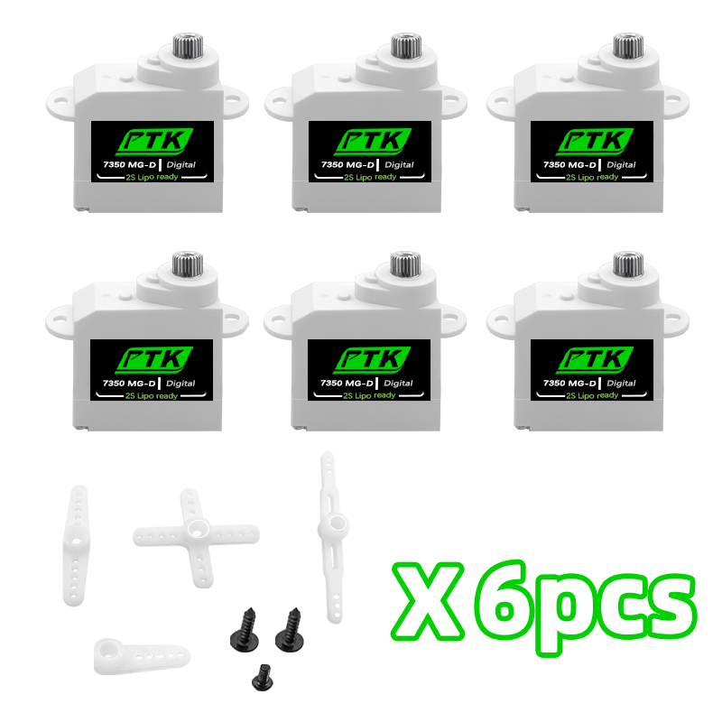 PTK 7350 MG-D 5.5g Digital Ser - مراجعة Rc Helicopter Parts وسعره