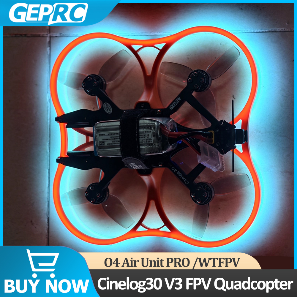 GEPRC Cinelog30 V3 FPV Quadcop - مراجعة Rc Helicopter Case وسعره